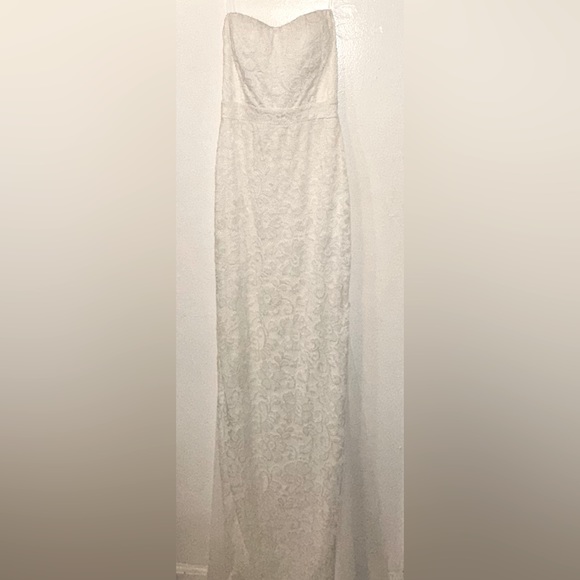 Windsor store white/ivory dress NWT - Picture 1 of 4